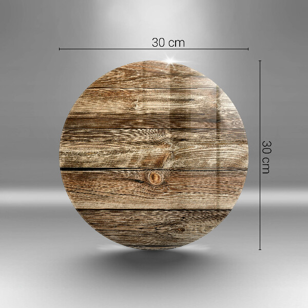 Glass worktop saver Wood texture boards