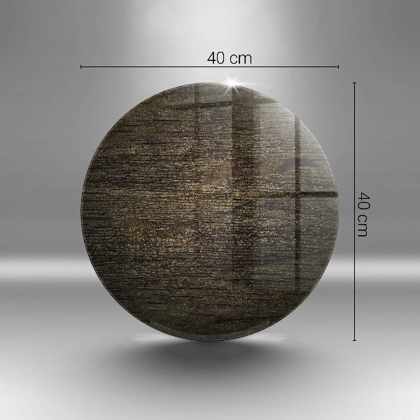 Glass worktop saver Wood texture