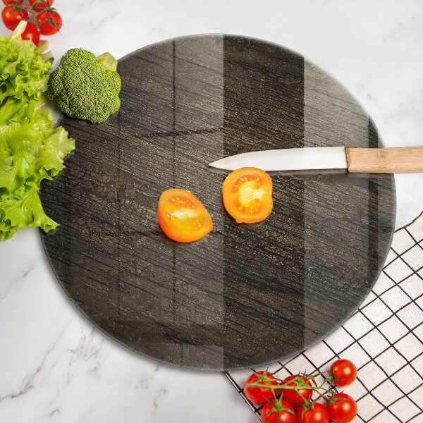 Glass worktop saver Wood texture
