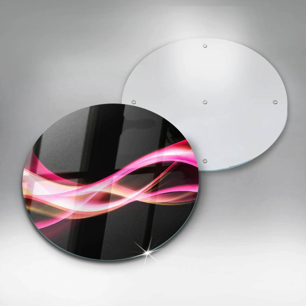 Chopping board Neon Smoke abstraction