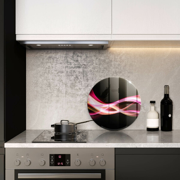 Chopping board Neon Smoke abstraction