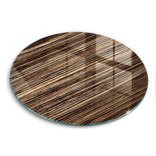 Glass worktop protector Wood texture