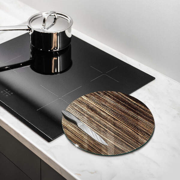 Glass worktop protector Wood texture