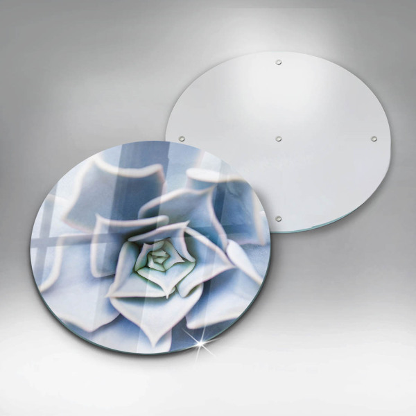 Glass worktop protector Flower plant