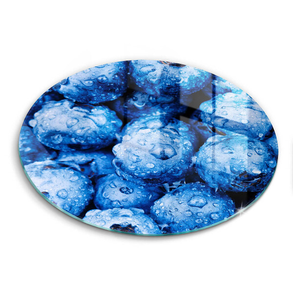 Glass worktop protector Juicy blueberries