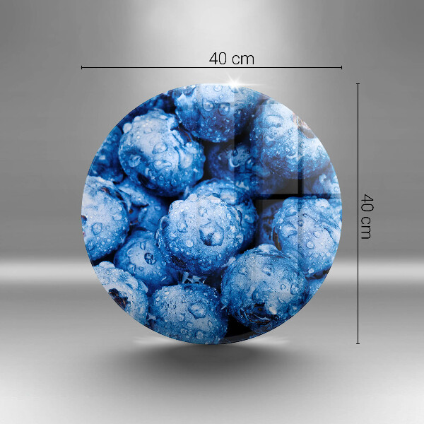 Glass worktop protector Juicy blueberries