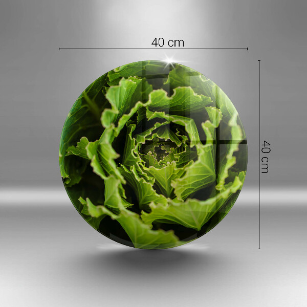 Glass worktop protector Food - lettuce
