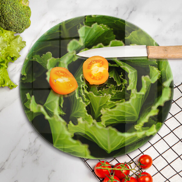 Glass worktop protector Food - lettuce