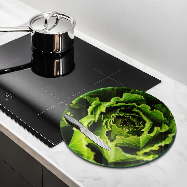Glass worktop protector Food - lettuce