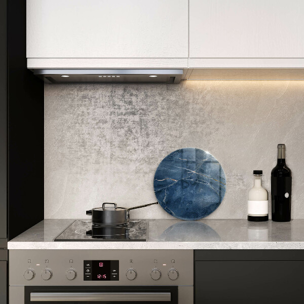 Chopping board glass Stone texture marble