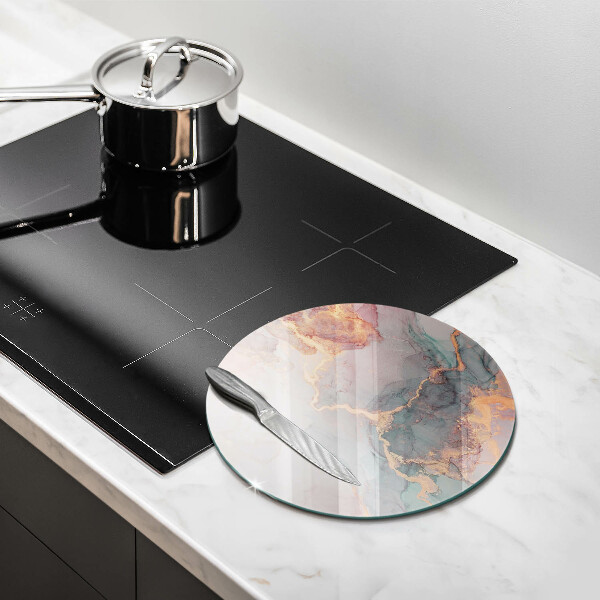 Kitchen worktop protector Marble with gold
