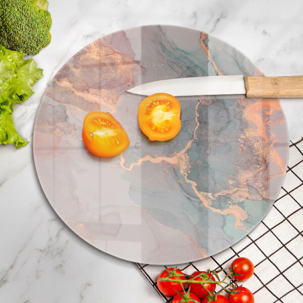 Kitchen worktop protector Marble with gold