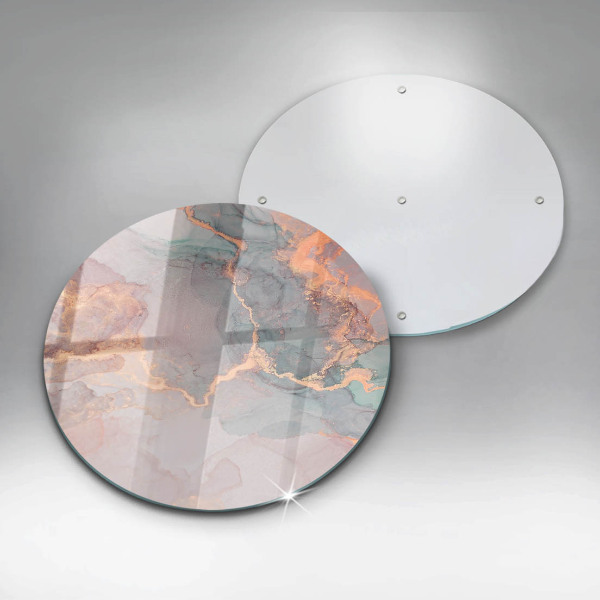 Kitchen worktop protector Marble with gold