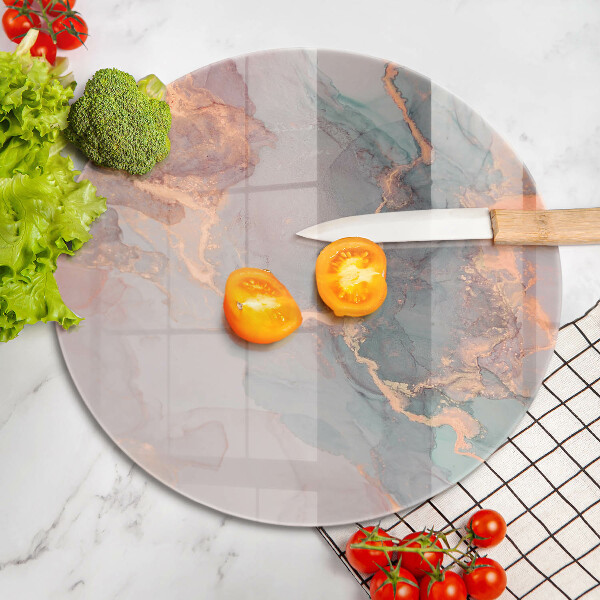 Kitchen worktop protector Marble with gold