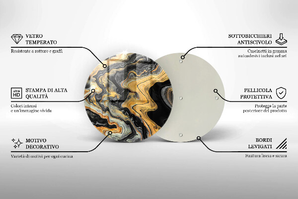 Kitchen worktop protector Abstract structure