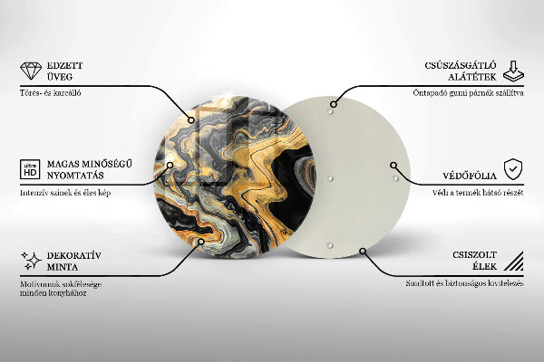 Kitchen worktop protector Abstract structure