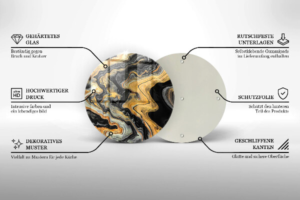 Kitchen worktop protector Abstract structure