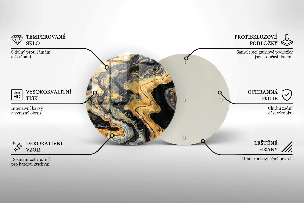 Kitchen worktop protector Abstract structure