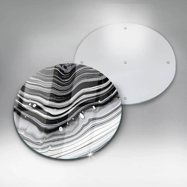 Kitchen worktop protector Ink abstraction