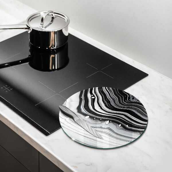 Kitchen worktop protector Ink abstraction