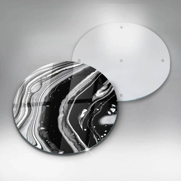 Kitchen worktop protector Ink abstraction