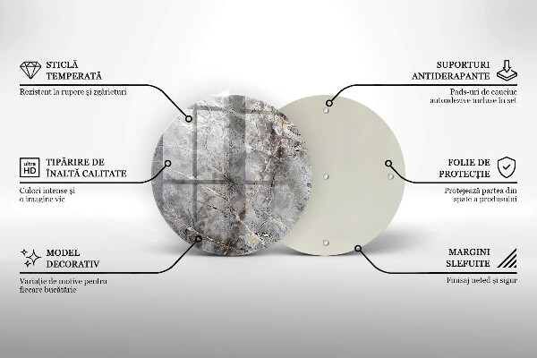 Kitchen worktop protector Stone texture