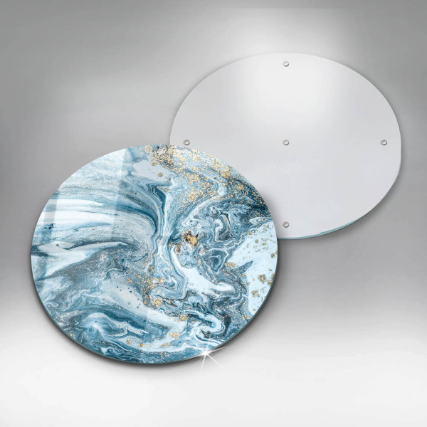 Chopping board Structure with gold