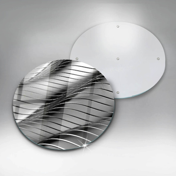 Glass worktop protector 3D metal structure