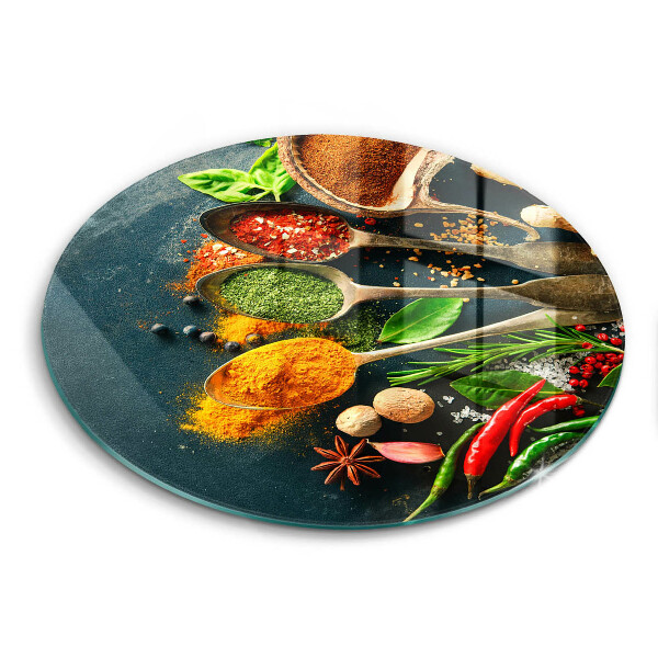 Kitchen worktop protector Kitchen spices of spoon