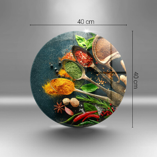 Kitchen worktop protector Kitchen spices of spoon