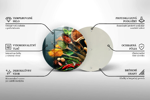 Kitchen worktop protector Kitchen spices of spoon