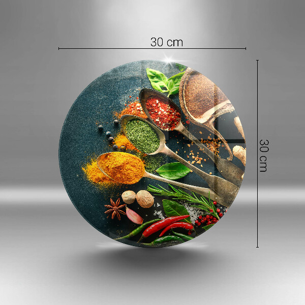 Kitchen worktop protector Kitchen spices of spoon