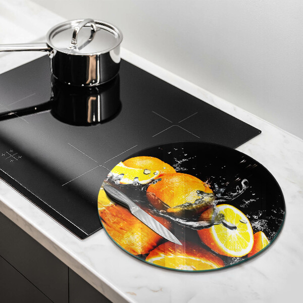 Kitchen worktop protector Juicy fruit oranges