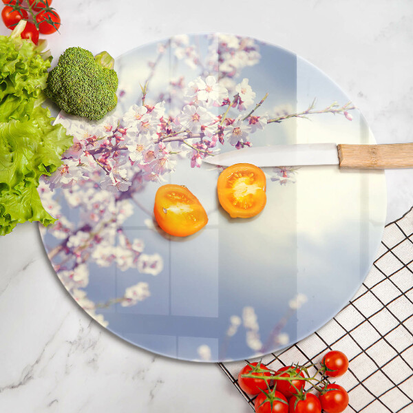 Kitchen worktop protector A blooming tree