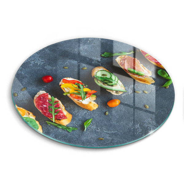 Cutting board Colorful Sandwiches