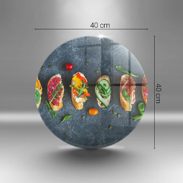 Cutting board Colorful Sandwiches