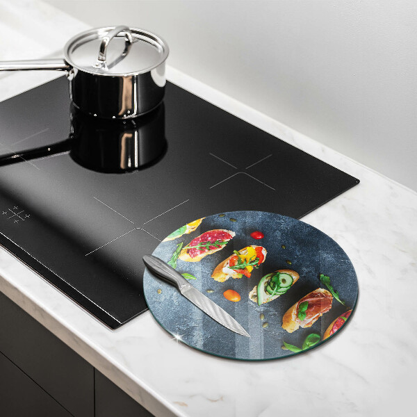 Cutting board Colorful Sandwiches