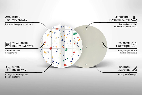 Cutting board Colored gres