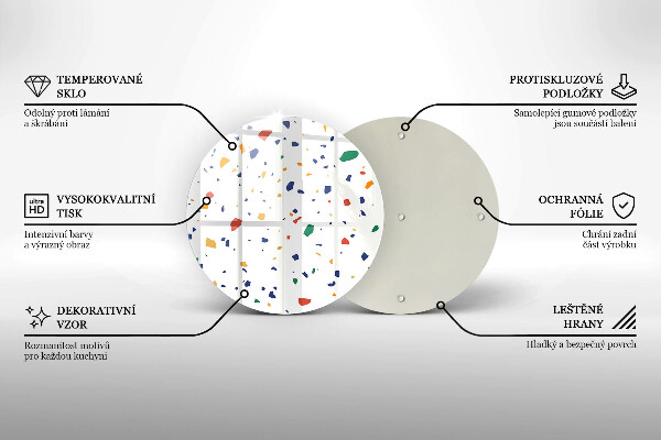 Cutting board Colored gres