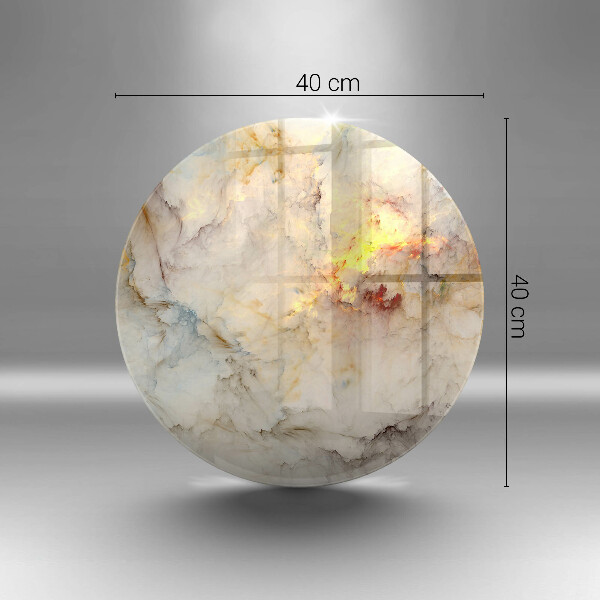 Cutting board Marble texture with gold