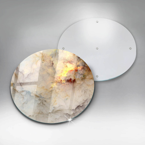 Cutting board Marble texture with gold