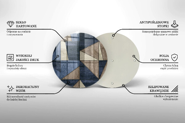 Cutting board Geometric abstraction