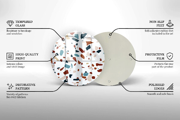 Cutting board Decorative stone