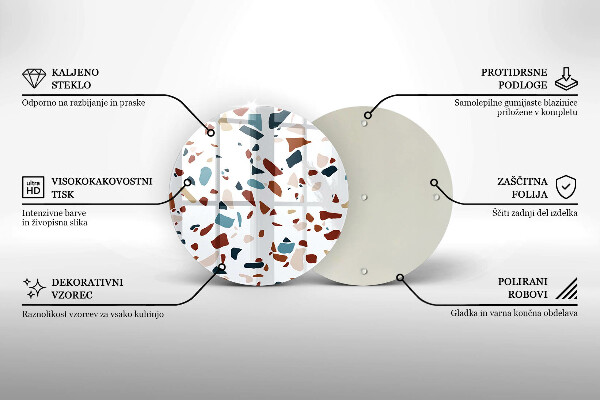 Cutting board Decorative stone