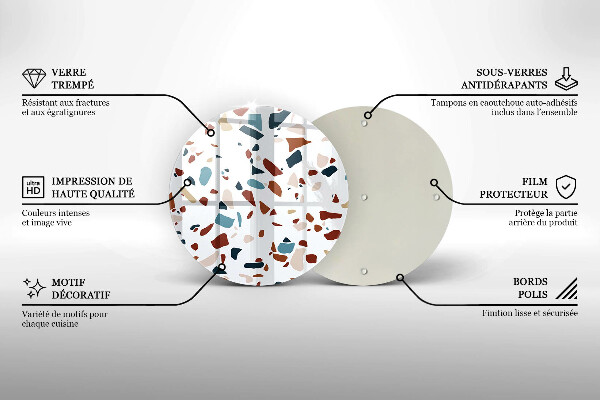 Cutting board Decorative stone