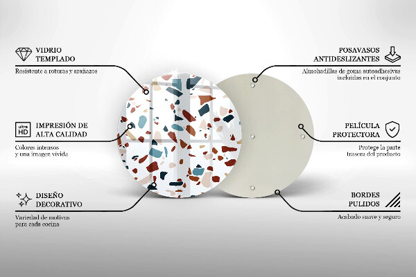 Cutting board Decorative stone