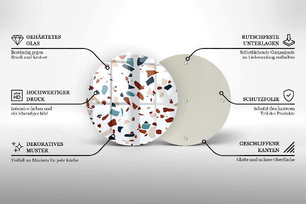 Cutting board Decorative stone