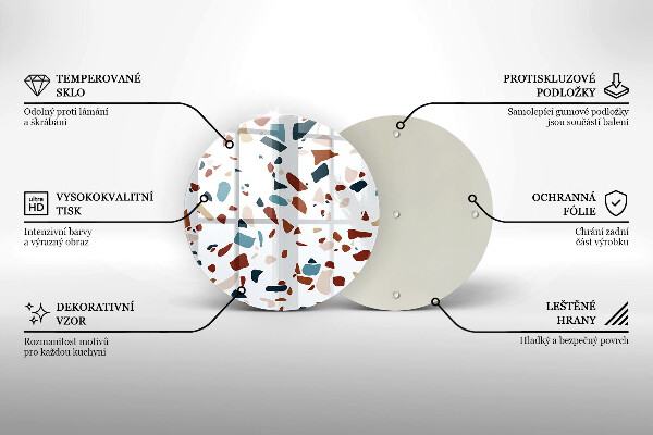 Cutting board Decorative stone