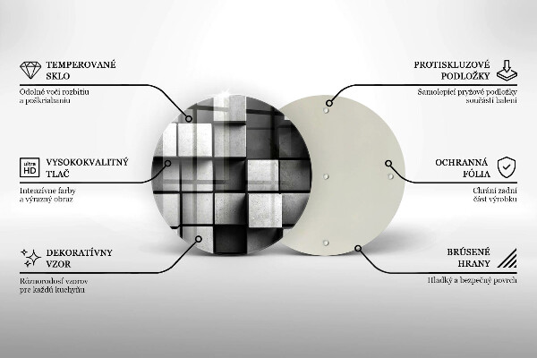 Cutting board 3D geometry background