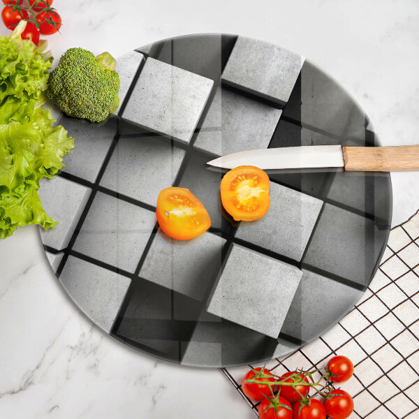 Cutting board 3D geometry background